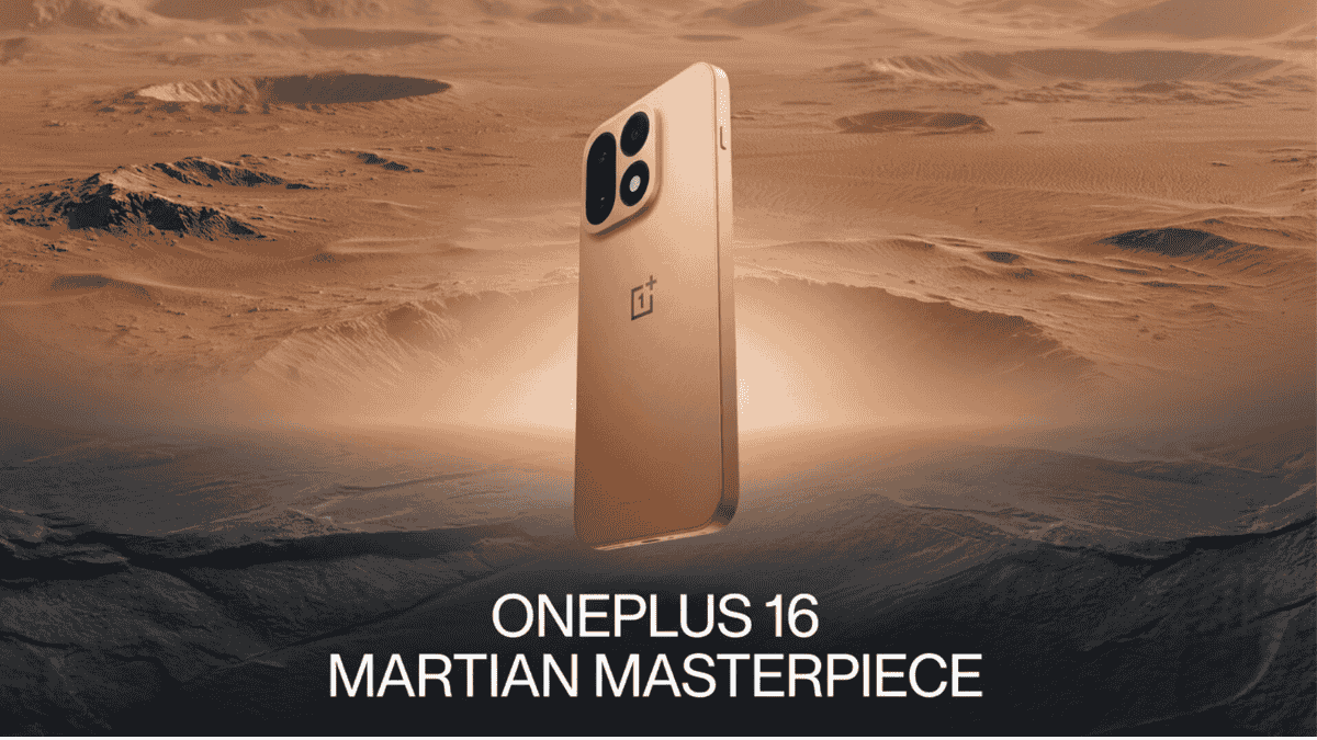 OnePlus 16 का बैक डिजाइन जिसमें 200 MP ट्रिपल कैमरा सेटअप