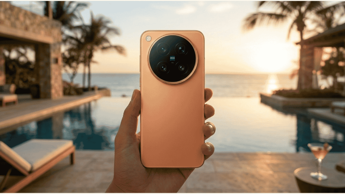 Vivo X500 Pro Max rear camera module featuring Zeiss Branding